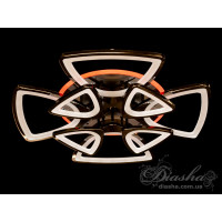 Люстры светодиодные Diasha 8118/4+4BHR LED 3color dimmer  