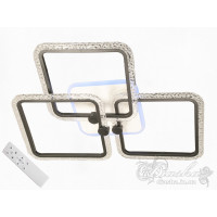 Потолочная светодиодная люстра с пультом и ночником Diasha MX2539/3L BK LED 3color dimmer 