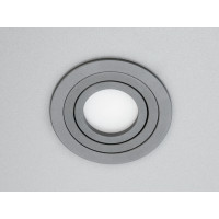 Врізний, поворотний точковий алюмінієвий світильник круглий Diasha PMR-201-R-GR