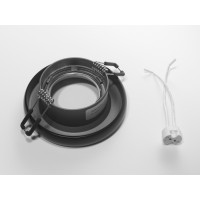 Гармонійний, виняткової якості точковий світильник серія "Аluminium" Diasha QXL-1734-BK+SD