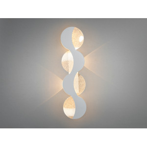 Цікаве світлодіодне бра, 25 Вт, білий Diasha 9091/400WH