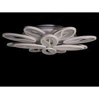 Потолочные светодиодные led люстры с пультом и ночником Diasha 8090/8+4WH LED dimmer