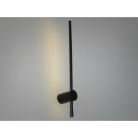 Стильне світлодіодне лінійне бра, 6W, чорний Diasha 2042/600black