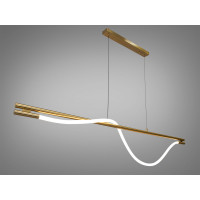 Декоративна підвісна світлодіодна люстра з серії "Роуплайт", 20W  Diasha SY9609-L1600GAB