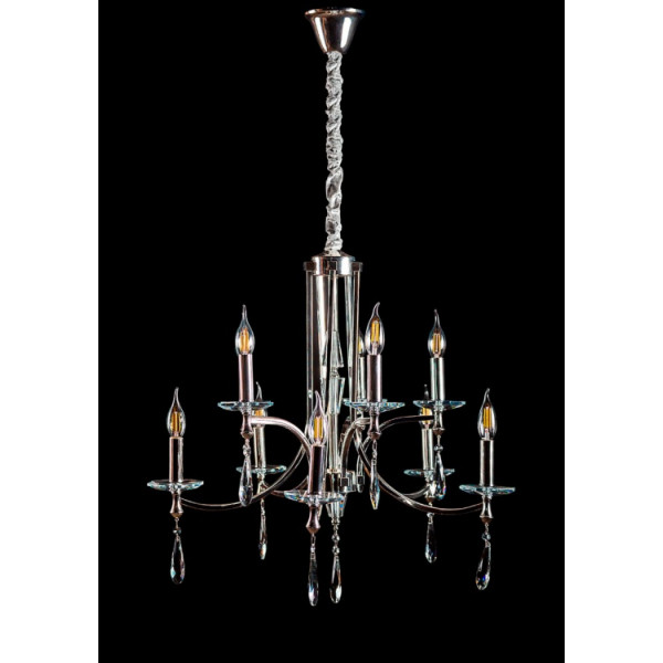 Люстра свеча L9052/4+4 (SILVER) Splendid-Ray
405985