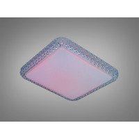 LED стельова люстра біла 45 Вт  Diasha DB-8501C/280x280RGB