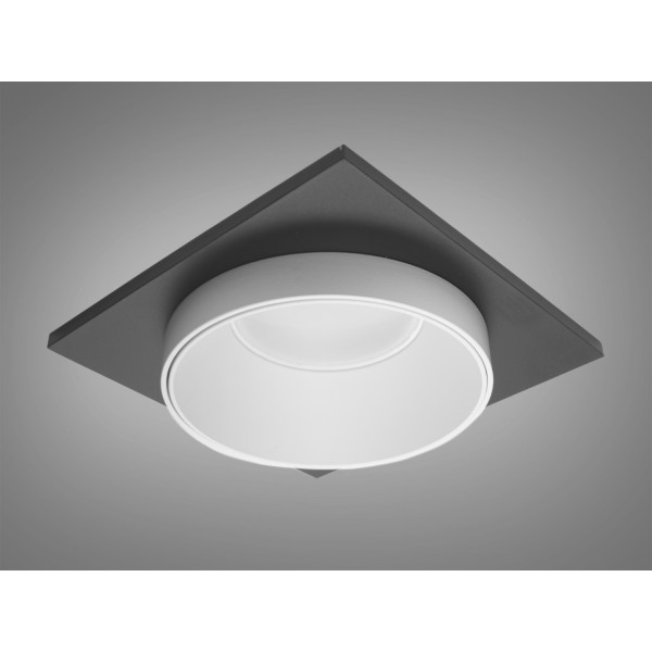 Дизайнерський точковий світильник серія "Аluminium", чорний+білий Diasha QXL-1746-S1-BK+WH