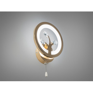 Світлодіодний приліжковий декоративний світильник, 16W, білий Diasha 8135/1G