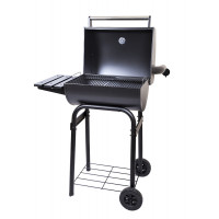 Гриль мангал барбекю угольный с крышкой LV 20021707K
