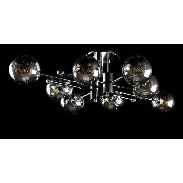 Люстра с плафонами  L91191/8 (BLK+CR) Splendid-Ray
0260802