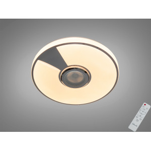 Світлодіодна стельова люстра Смарт біла RGB з пультом керування Diasha DB-8309/400RGB+MP3
