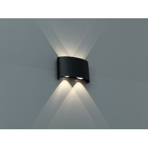 Фасадний світильник для багатопроменевої архітектурної LED підсвітки Diasha DFB-3202BK