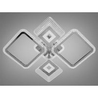 Люстра светодиодная потолочная с пультом в спальню 75W Diasha 2035/2+2HRLED3colordimmer