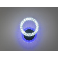 Сучасний світлодіодний світильник з кольоровою підсвіткою, 22W, білий Diasha 2203/1BK