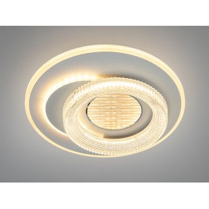 Світлодіодний стельовий світильник сірий 34Вт CCT Diasha 12567