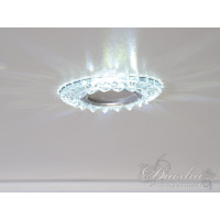 Точечные светильники с подсветкой Diasha 7325WH+PK 