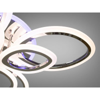 Люстра потолочная в зал 135W Diasha A8059/4+4HRLED3colordimmer