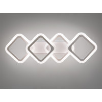 Світильник HA8160 Серія 8060 білий LED з дистанційним керуванням Diasha HA8160/2+2WHLED3colordimmer