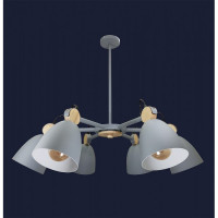 Люстра лофт в спальню Levistella 752V27039-6 GRAY