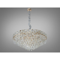 Хрустальная люстра для зала на 18 ламп, золото Diasha D892-800G