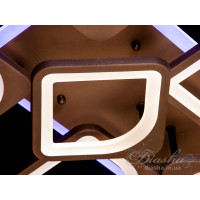 Люстра потолочная светодиодная с пультом Diasha S8060/6+2CF LED 3color dimmer 