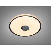 Смарт LED люстра біла 80 Вт RGB з Bluetooth Diasha DB-8302/500RGB+MP3