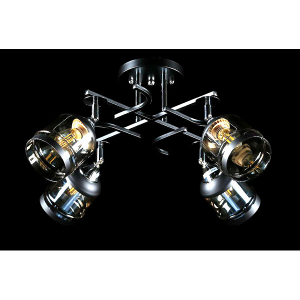 Люстра с плафонами  L2371B/4 (BLK+CR) Splendid-Ray
260783
