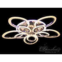 Cветодиодная люстра Diasha A8059/5+5HR LED 3color dimmer