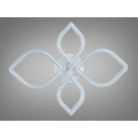 Стельова LED люстра біла 68 Вт Diasha MX4773/2+2WH