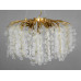 Сучасна кришталева люстра "Гліцинія" Diasha 602-600GD