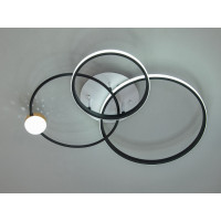 Світлодіодна люстра Diasha MX2987-3LWH+BK