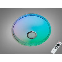 Стельова люстра LED біла 80 Вт RGB Bluetooth TUYA Diasha DB-8308/500RGB+MP3+TUYA