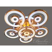 Светодиодная люстра Diasha 55386/5+1G LED 3color dimmer 