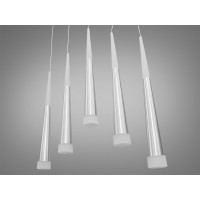 Люстра светодиодная подвесная декоративная 18W Diasha 3002/5SV