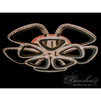 Cветодиодная люстра Diasha QX2524/5+5BK LED 3color dimmer