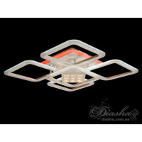 Потолочная светодиодная люстра с пультом Diasha A8190/4+1WH LED 3color dimmer 