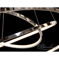 Люстра светодиодная декоративная кольца  Diasha MD9079-3HR-800+600+400 dimmer