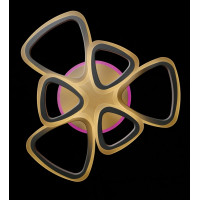 Светодиодная люстра LK109/3+3+A LED (WHITE) Splendid-Ray
2850142