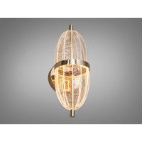 Настінне бра LED золото 6 Вт овальна форма Diasha B1759