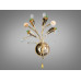 Настінне бра Diasha 9466 золото-зелений квіткові мотиви Diasha 9466/2AGG