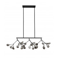 Люстра LED PETALS Levistella 918LP264-27 BK+BK