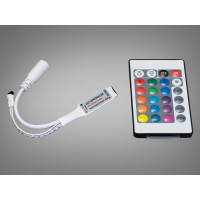 Контролер з ДУ для RGB стрічки Diasha PC-K7-mini-RGB-24KEY-IR Контролер з ДУ для RGB стрічки Diasha PC-K7-mini-RGB-24KEY-IR