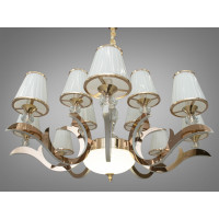 Люстра в зал с абажурами 60W Diasha 8329/8+4G4100K