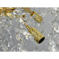 Подвесная люстра14 ламп, золото Diasha 608-L1200GD