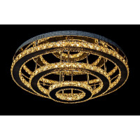 Потолочная светодиодная люстра светильник с хрусталем Linisoln 7201-WD