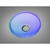 Стельова люстра LED біла 80 Вт RGB Bluetooth TUYA Diasha DB-8308/500RGB+MP3+TUYA