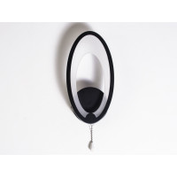 Бра led настенный светильник Diasha 1673/1BK