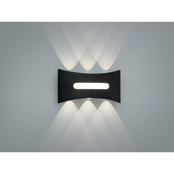 Світильник LED фасадний Diasha чорний 4W 4 промені Diasha DFB-2325-6BBK