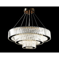 Светодиодная люстра L228/600+400+200/3 LED (GD) Splendid-Ray
308023