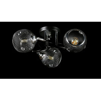 Люстра с плафонами  L06444/3 (BLACK+CHROME) Splendid-Ray
2598